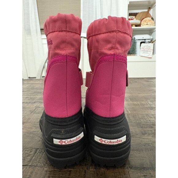 Columbia Toddler Pink Snow Boots Size 6 - Picture 5 of 8